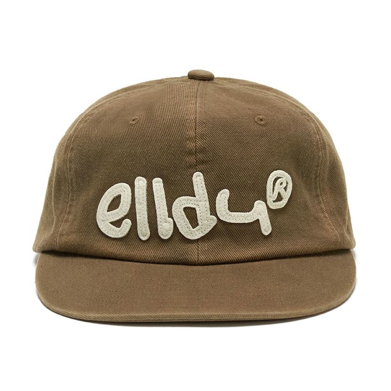ELLDU ■ Eldu Applique キャップ elldu エルドゥ elldu applique-ap - Brown | 帽子 | CAViAR