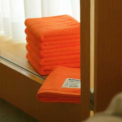 オレンジ　タオル 338693_1a8b277e-c722-46d8-b17d